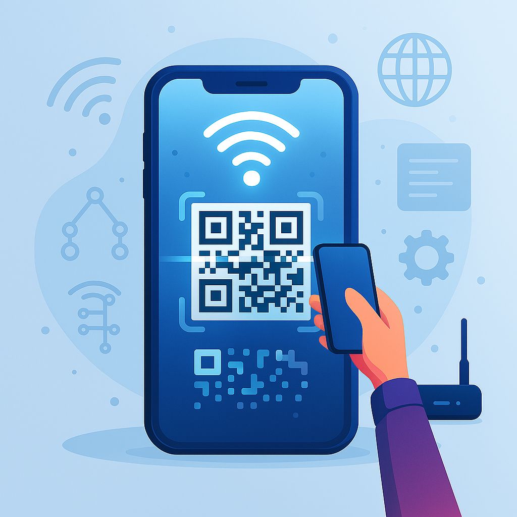Wifi QR Code Scanner Free